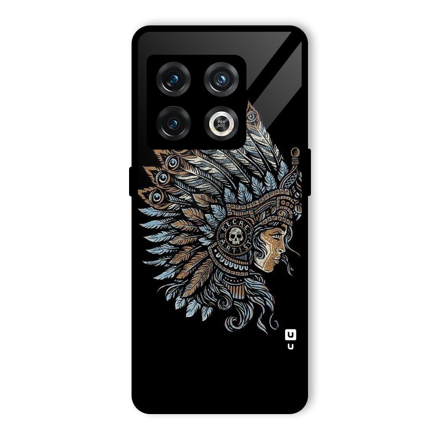 Tribal Design Glass Back Case for OnePlus 10 Pro 5G