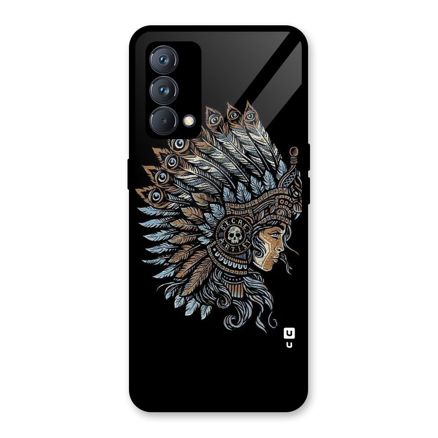 Tribal Design Glass Back Case for Realme GT Master Edition
