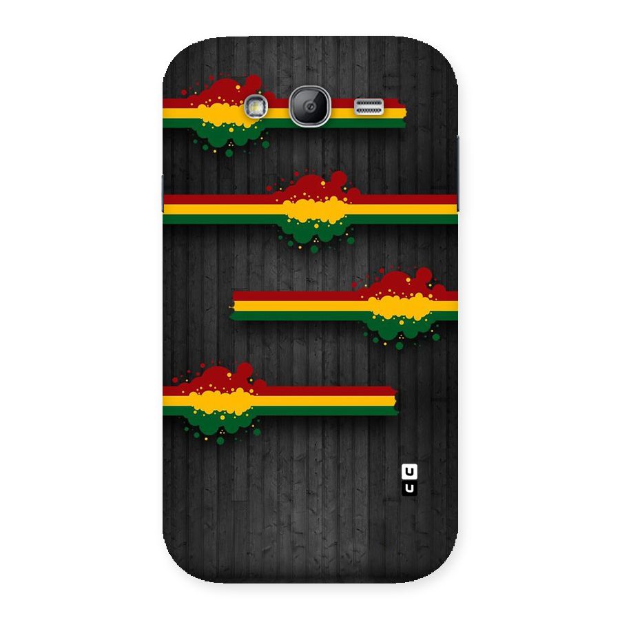 Tricolor Splash Design Back Case for Galaxy Grand Neo