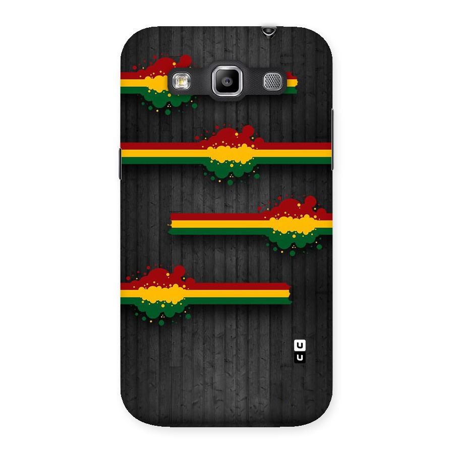 Tricolor Splash Design Back Case for Galaxy Grand Quattro