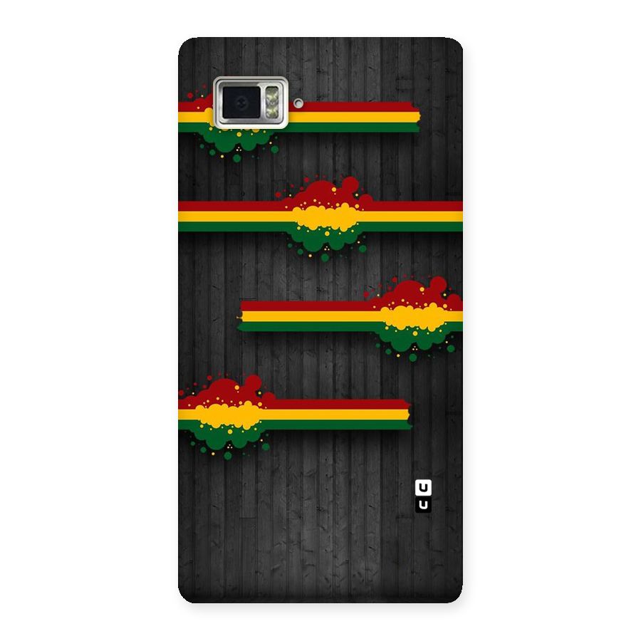 Tricolor Splash Design Back Case for Vibe Z2 Pro K920