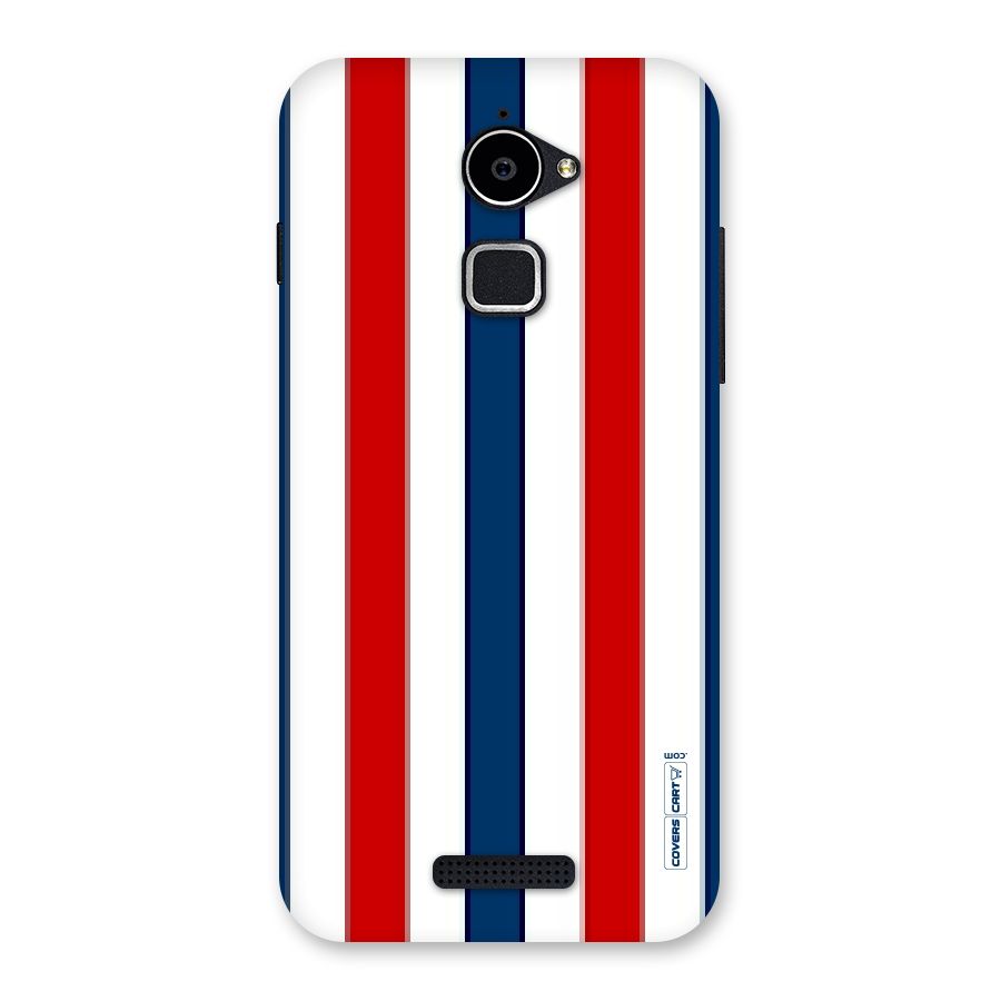 Tricolor Stripes Back Case for Coolpad Note 3 Lite
