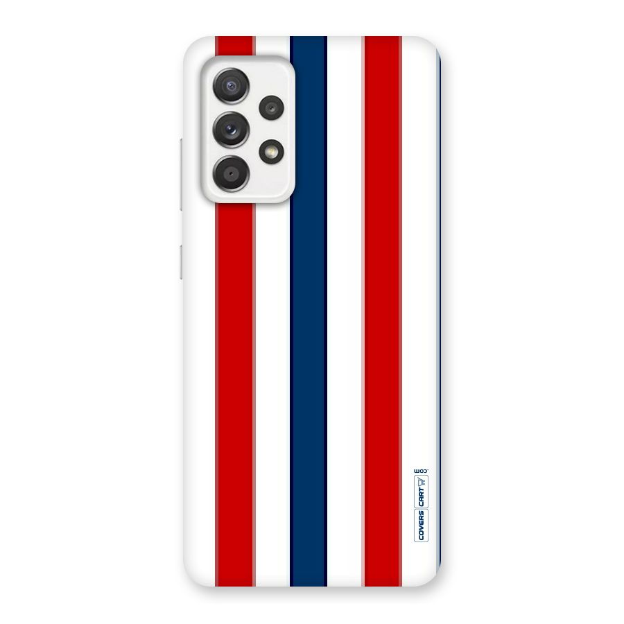 Tricolor Stripes Back Case for Galaxy A52