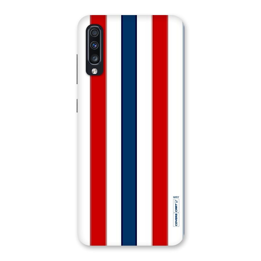 Tricolor Stripes Back Case for Galaxy A70