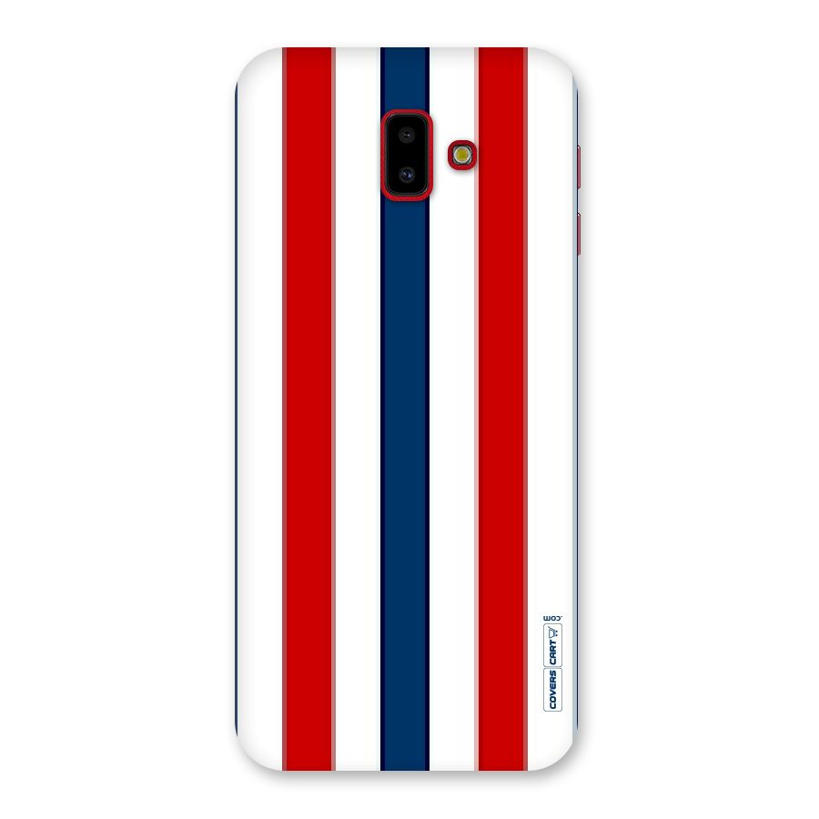 Tricolor Stripes Back Case for Galaxy J6 Plus