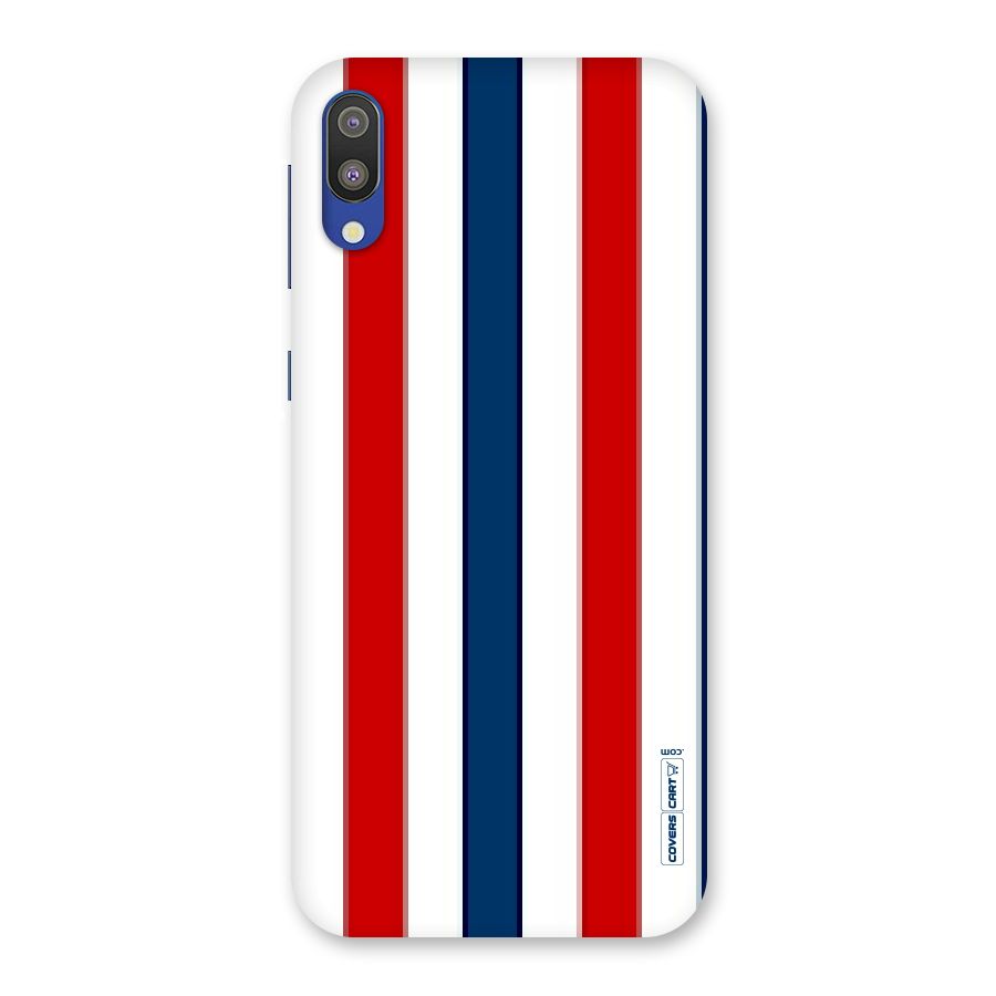 Tricolor Stripes Back Case for Galaxy M10