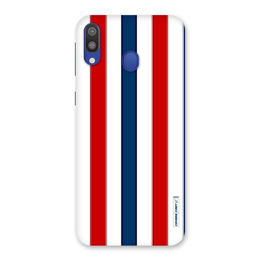 Tricolor Stripes Back Case for Galaxy M20