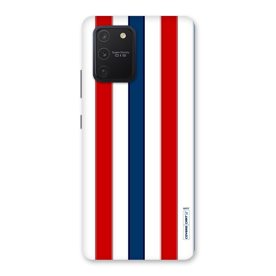 Tricolor Stripes Back Case for Galaxy S10 Lite