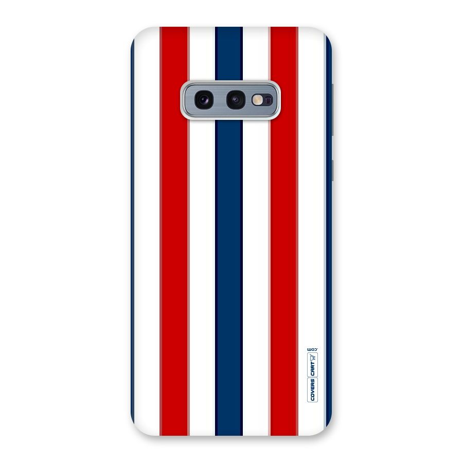 Tricolor Stripes Back Case for Galaxy S10e