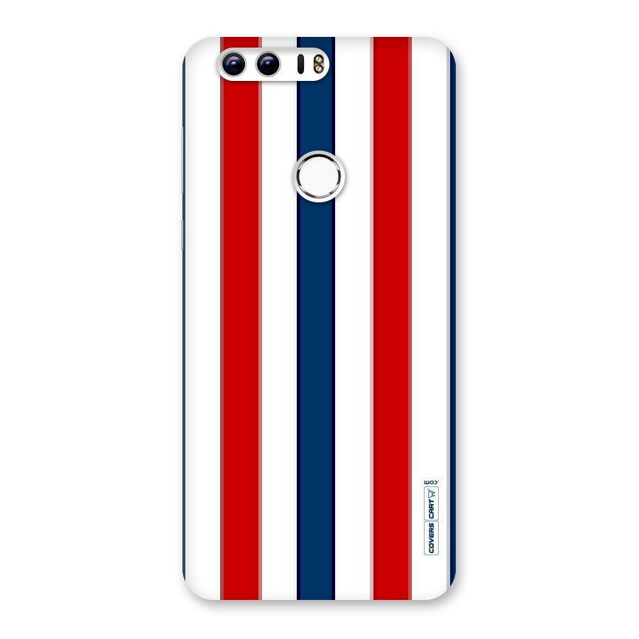 Tricolor Stripes Back Case for Honor 8