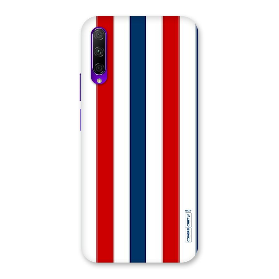 Tricolor Stripes Back Case for Honor 9X Pro