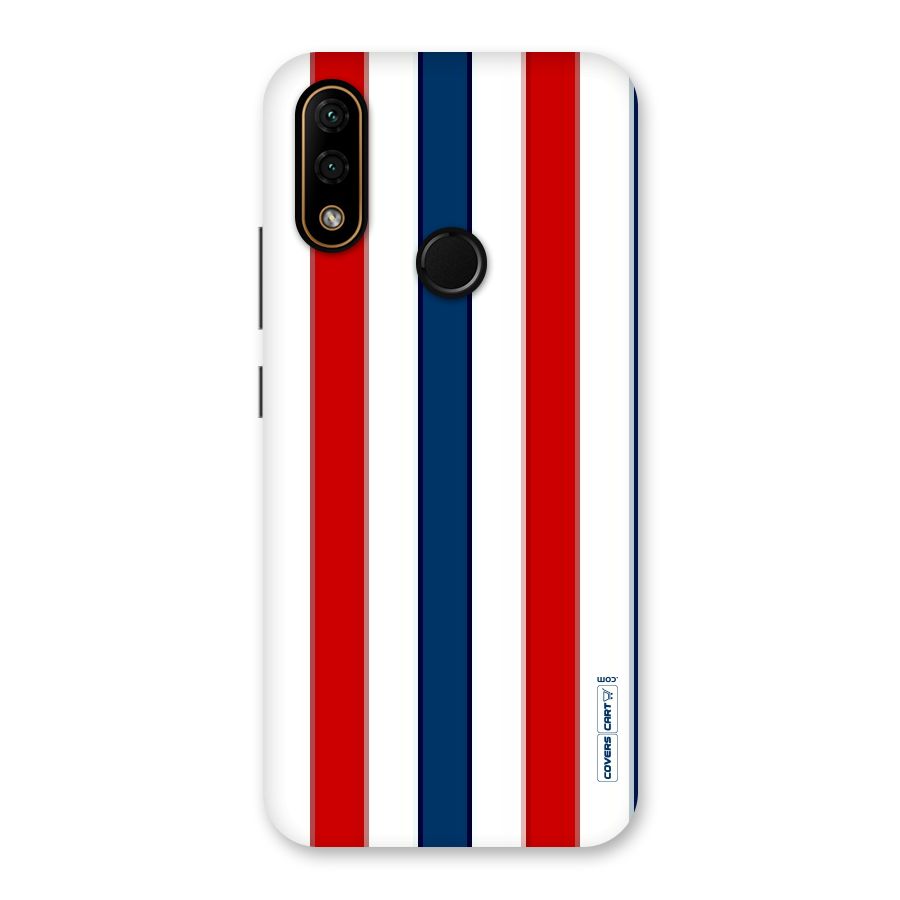 Tricolor Stripes Back Case for Lenovo A6 Note