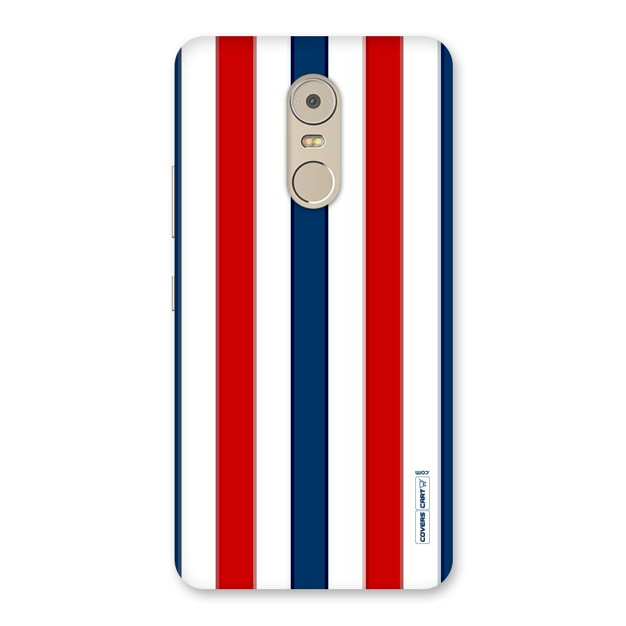 Tricolor Stripes Back Case for Lenovo K6 Note