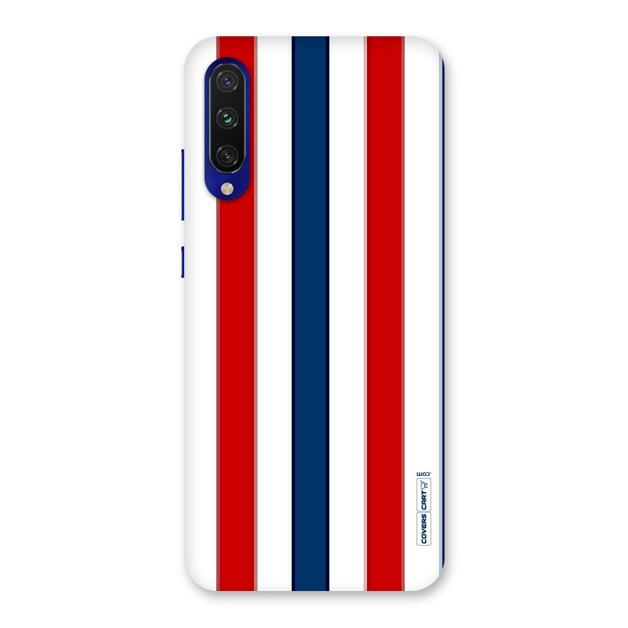 Tricolor Stripes Back Case for Mi A3