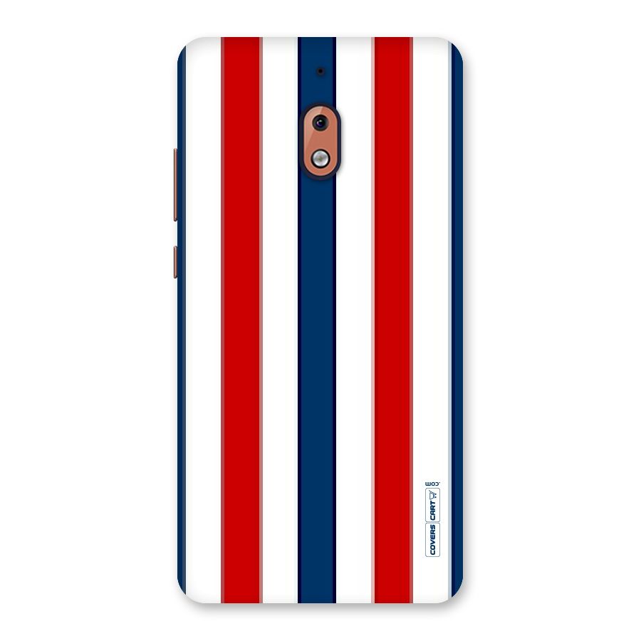 Tricolor Stripes Back Case for Nokia 2.1