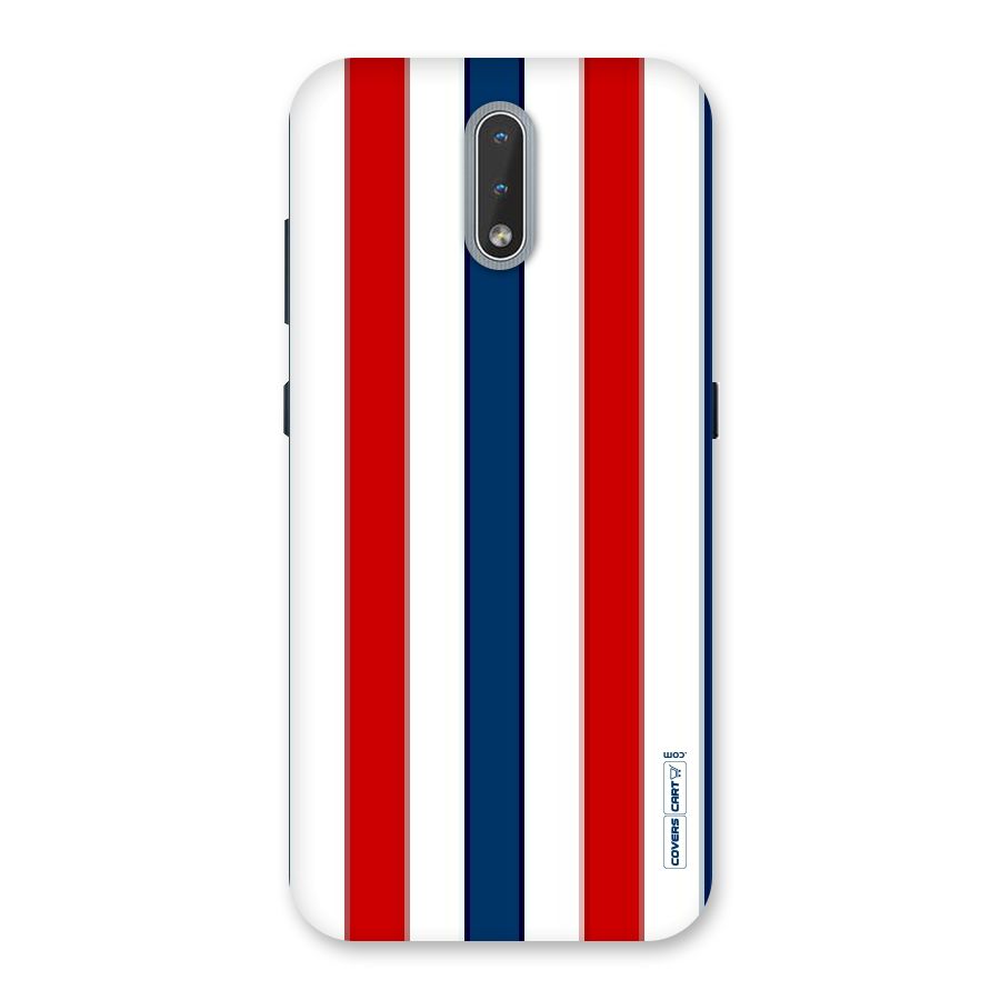 Tricolor Stripes Back Case for Nokia 2.3