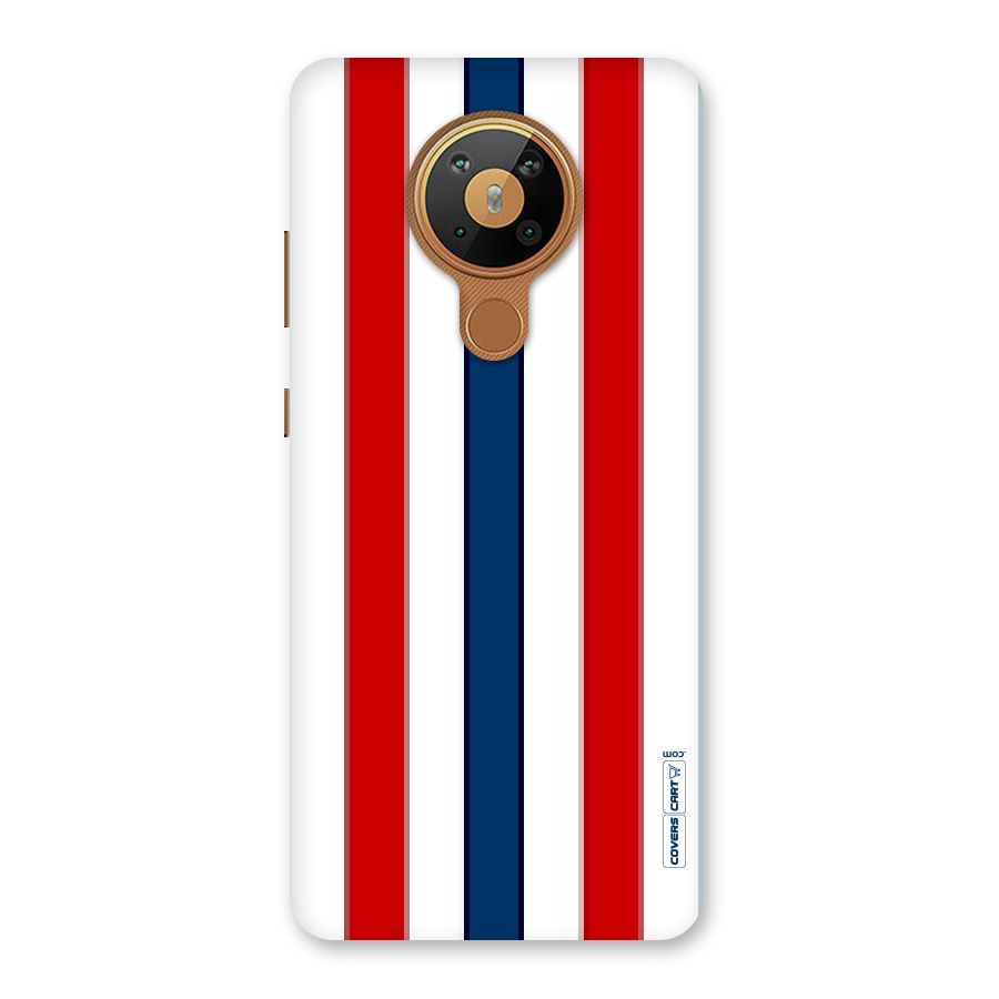 Tricolor Stripes Back Case for Nokia 5.3