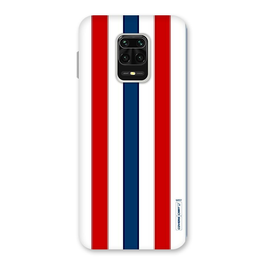 Tricolor Stripes Back Case for Poco M2 Pro