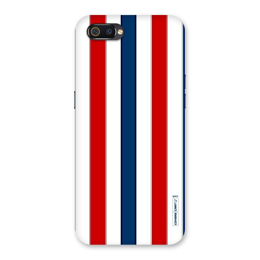Tricolor Stripes Back Case for Realme C2