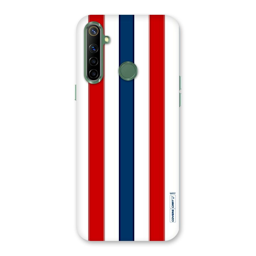 Tricolor Stripes Back Case for Realme Narzo 10