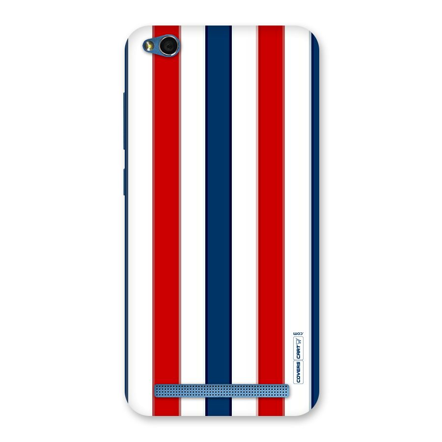 Tricolor Stripes Back Case for Redmi 5A