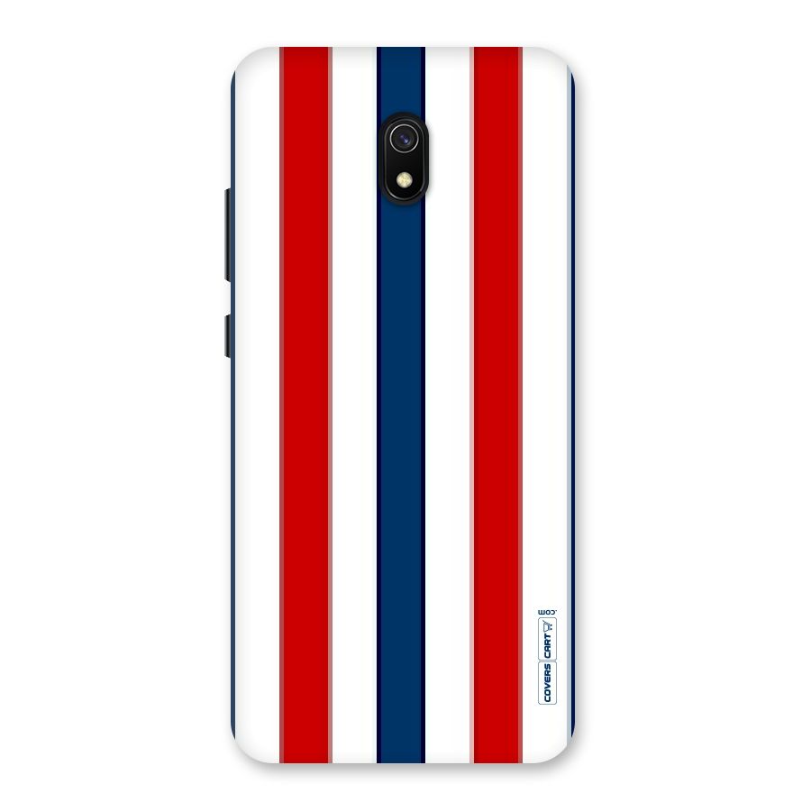 Tricolor Stripes Back Case for Redmi 8A