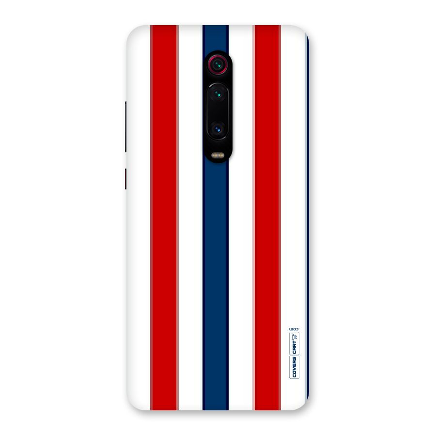 Tricolor Stripes Back Case for Redmi K20 Pro