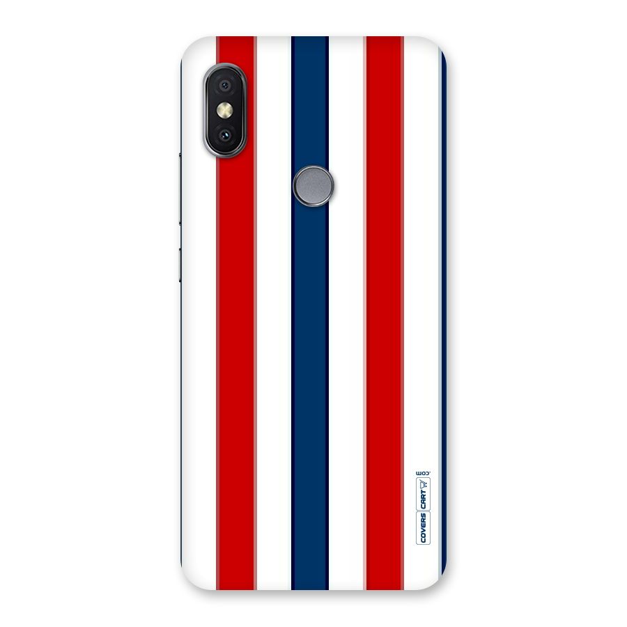 Tricolor Stripes Back Case for Redmi Y2