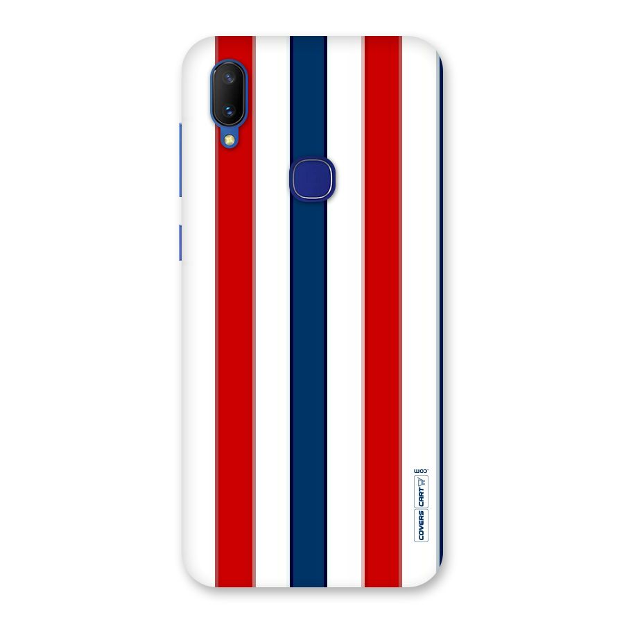 Tricolor Stripes Back Case for Vivo V11