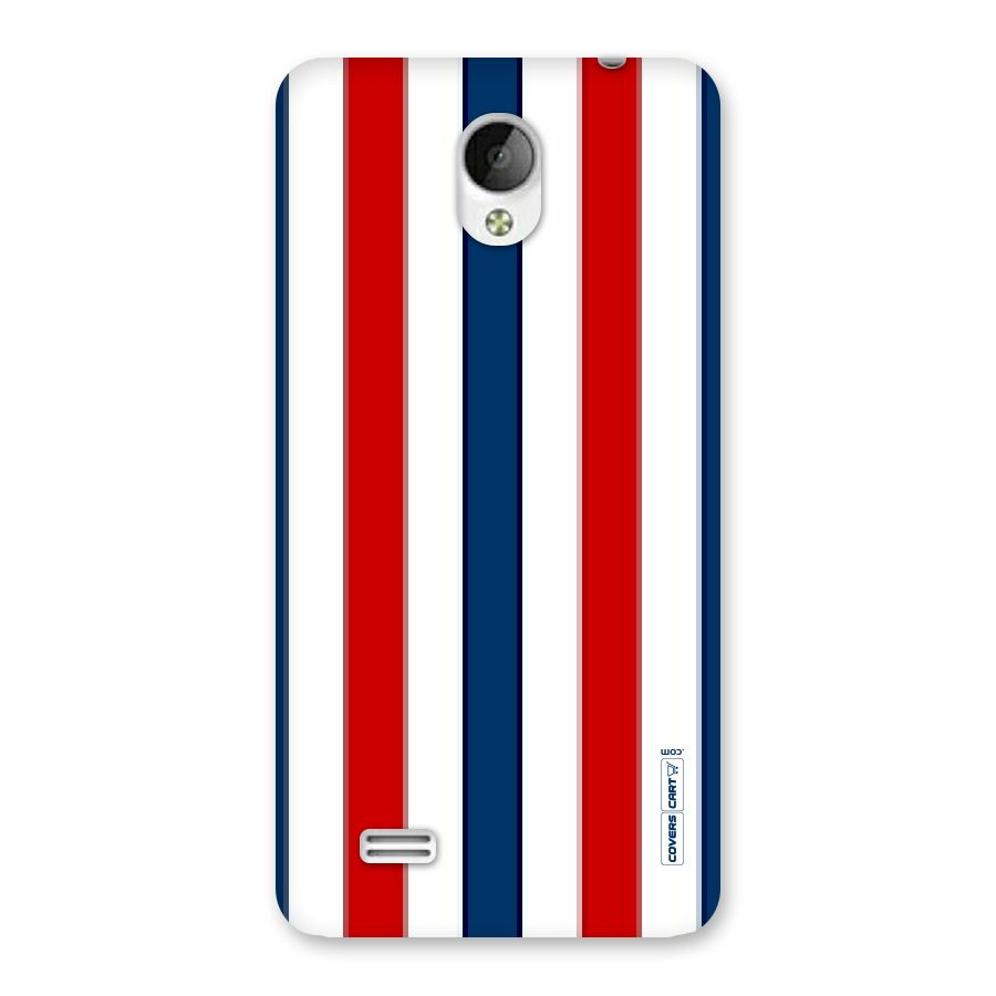 Tricolor Stripes Back Case for Vivo Y21
