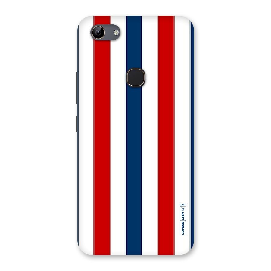 Tricolor Stripes Back Case for Vivo Y81
