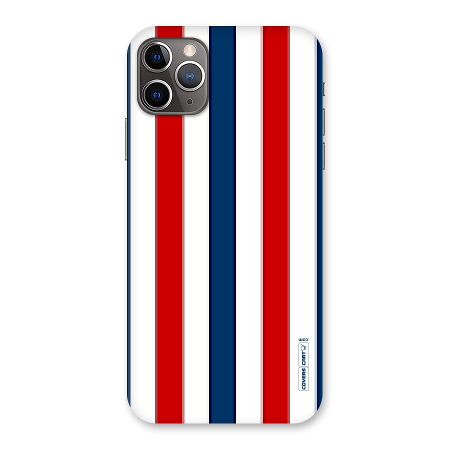 Tricolor Stripes Back Case for iPhone 11 Pro Max