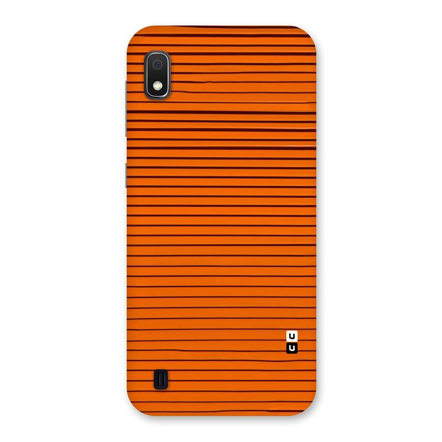 Trippy Stripes Back Case for Galaxy A10