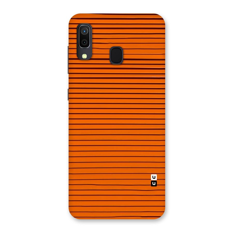 Trippy Stripes Back Case for Galaxy A20