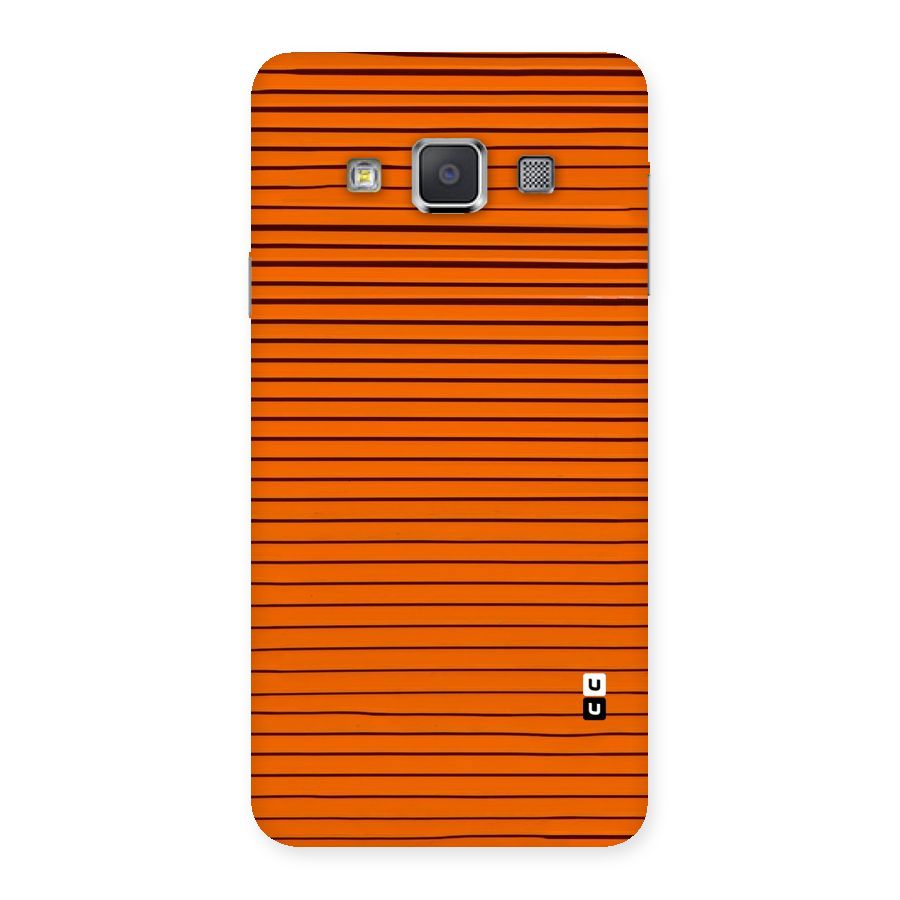Trippy Stripes Back Case for Galaxy A3