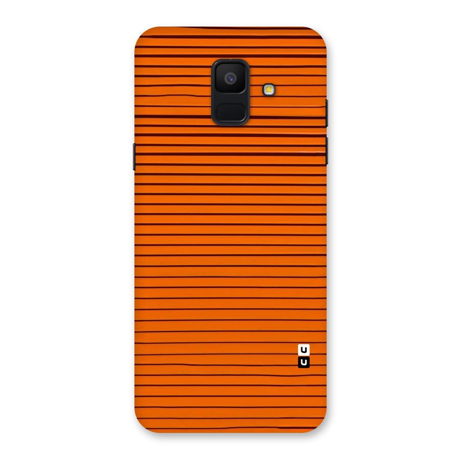 Trippy Stripes Back Case for Galaxy A6 (2018)