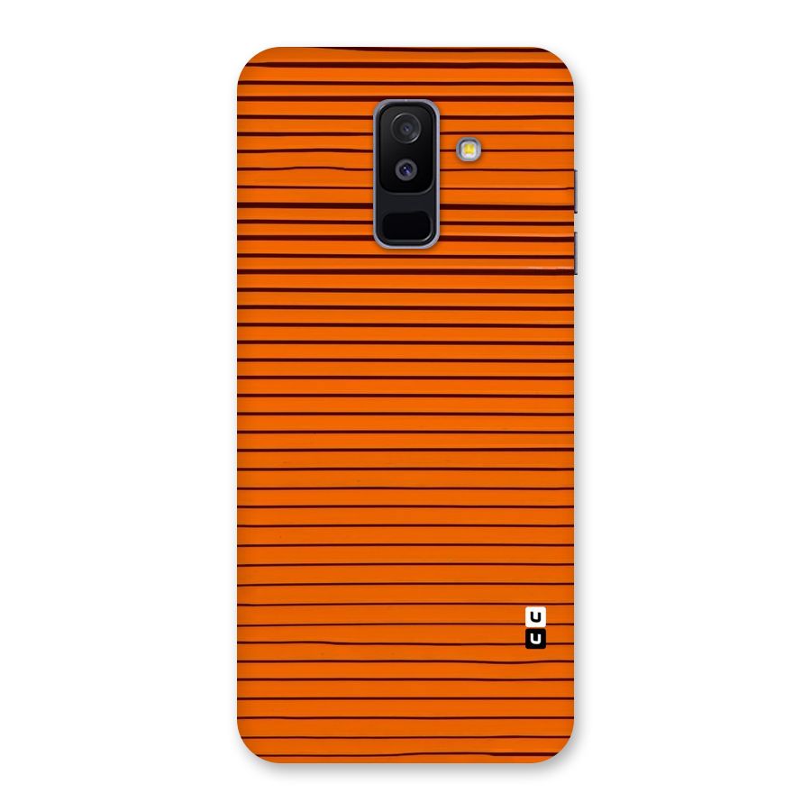 Trippy Stripes Back Case for Galaxy A6 Plus