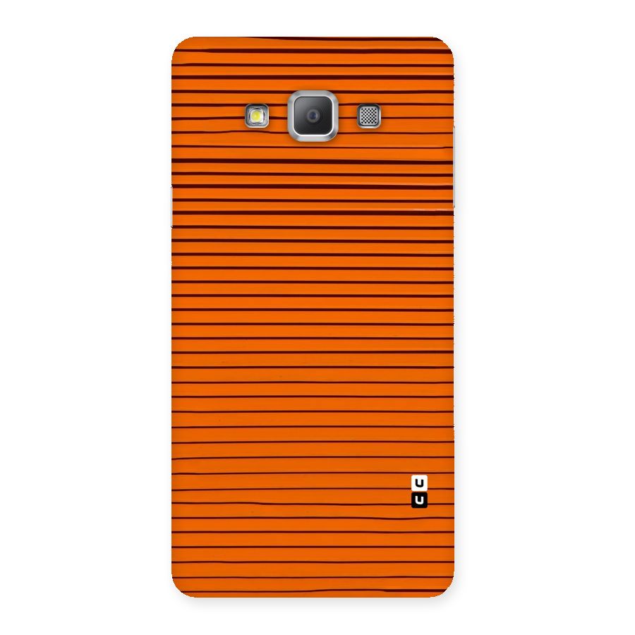 Trippy Stripes Back Case for Galaxy A7