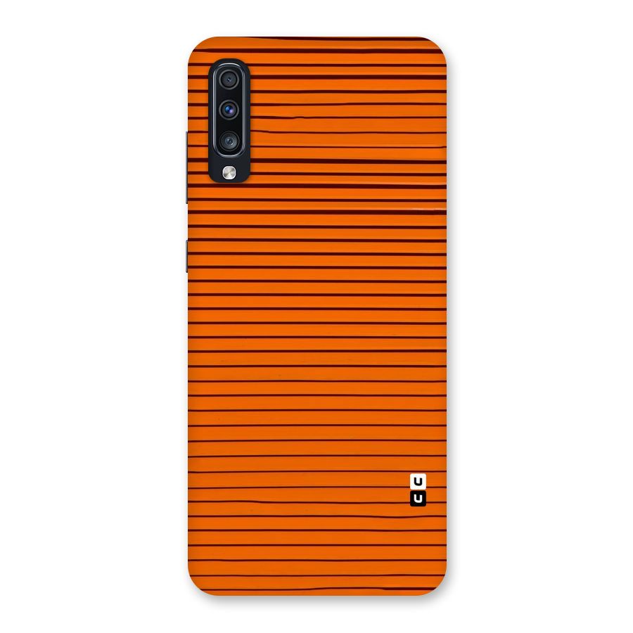 Trippy Stripes Back Case for Galaxy A70