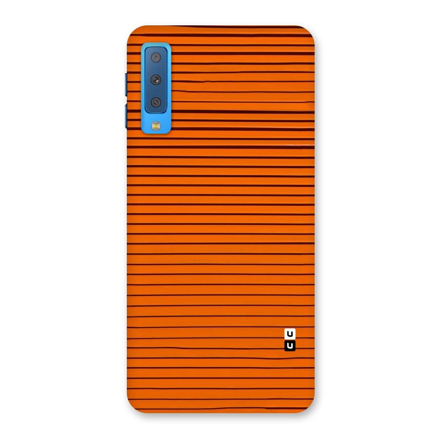 Trippy Stripes Back Case for Galaxy A7 (2018)