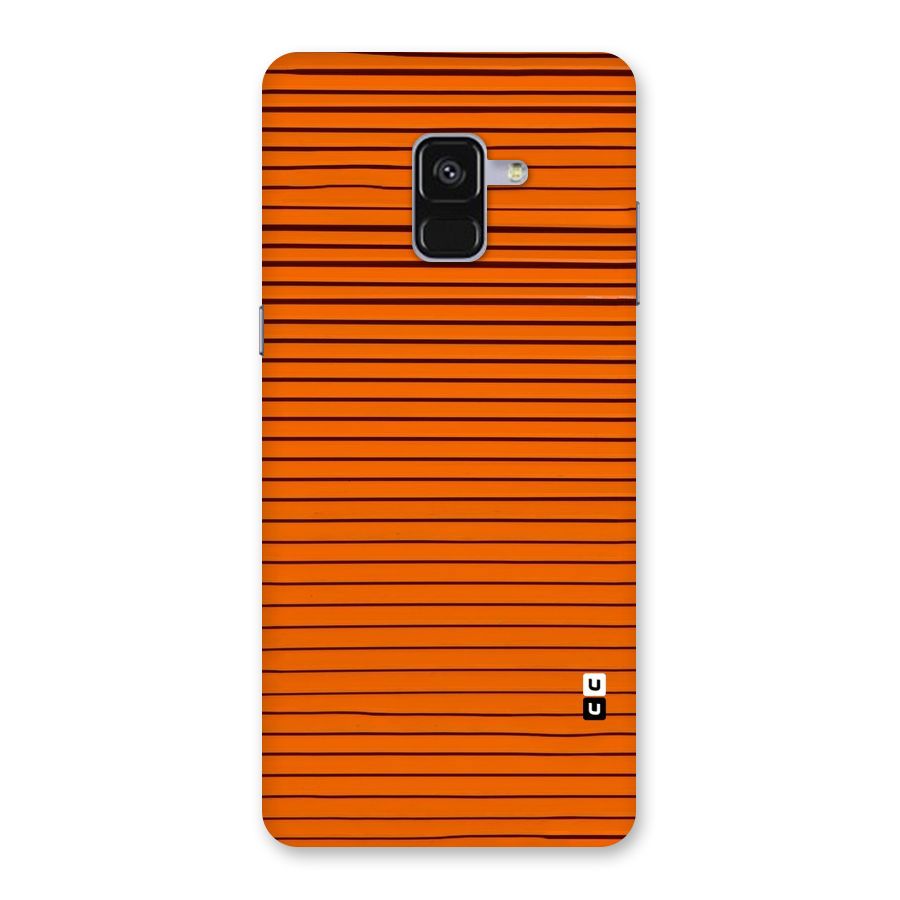 Trippy Stripes Back Case for Galaxy A8 Plus