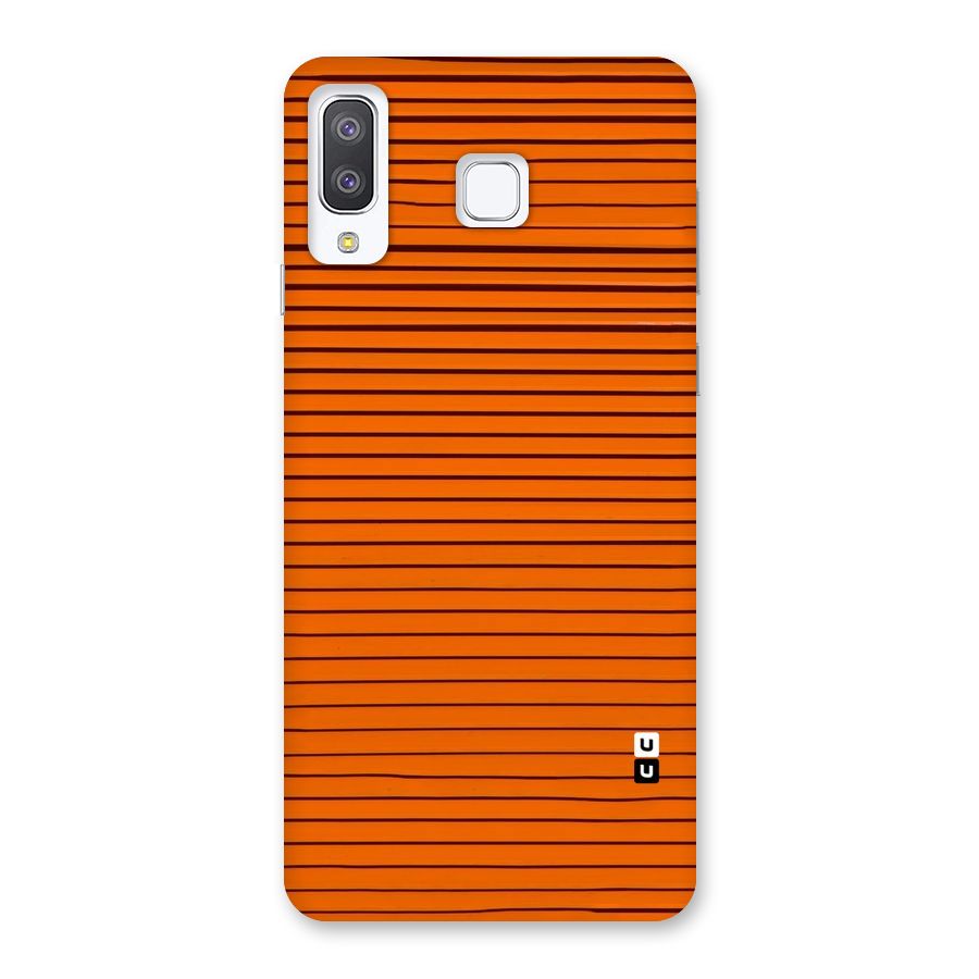 Trippy Stripes Back Case for Galaxy A8 Star