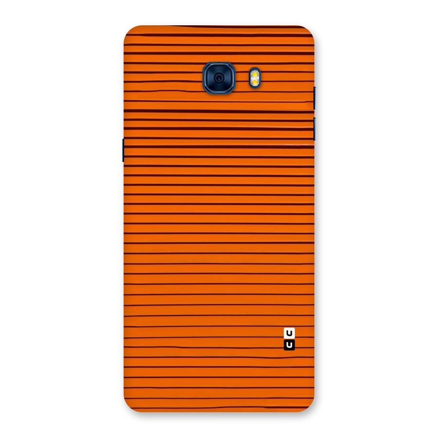 Trippy Stripes Back Case for Galaxy C7 Pro