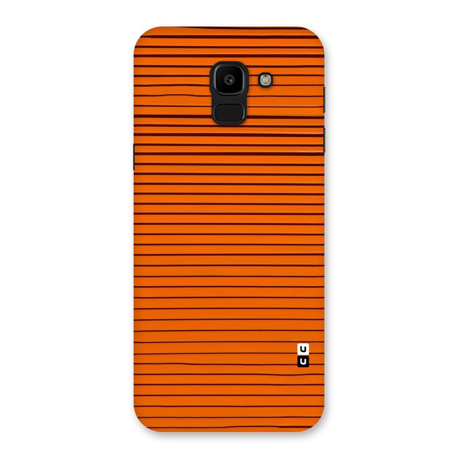 Trippy Stripes Back Case for Galaxy J6