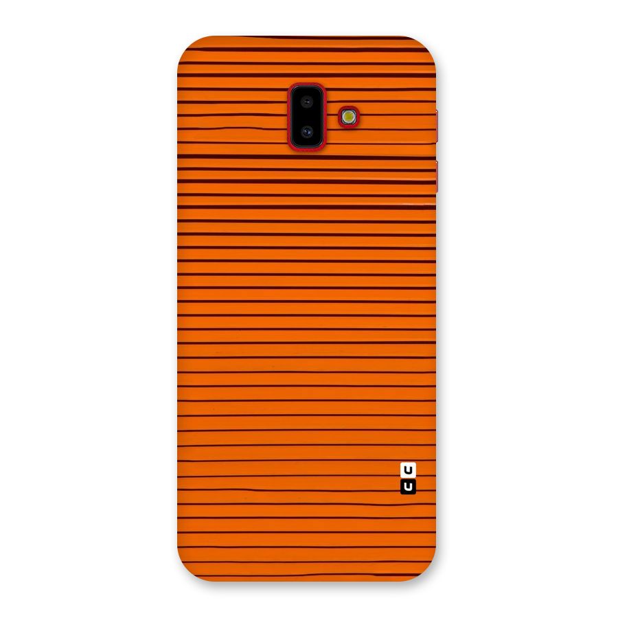 Trippy Stripes Back Case for Galaxy J6 Plus