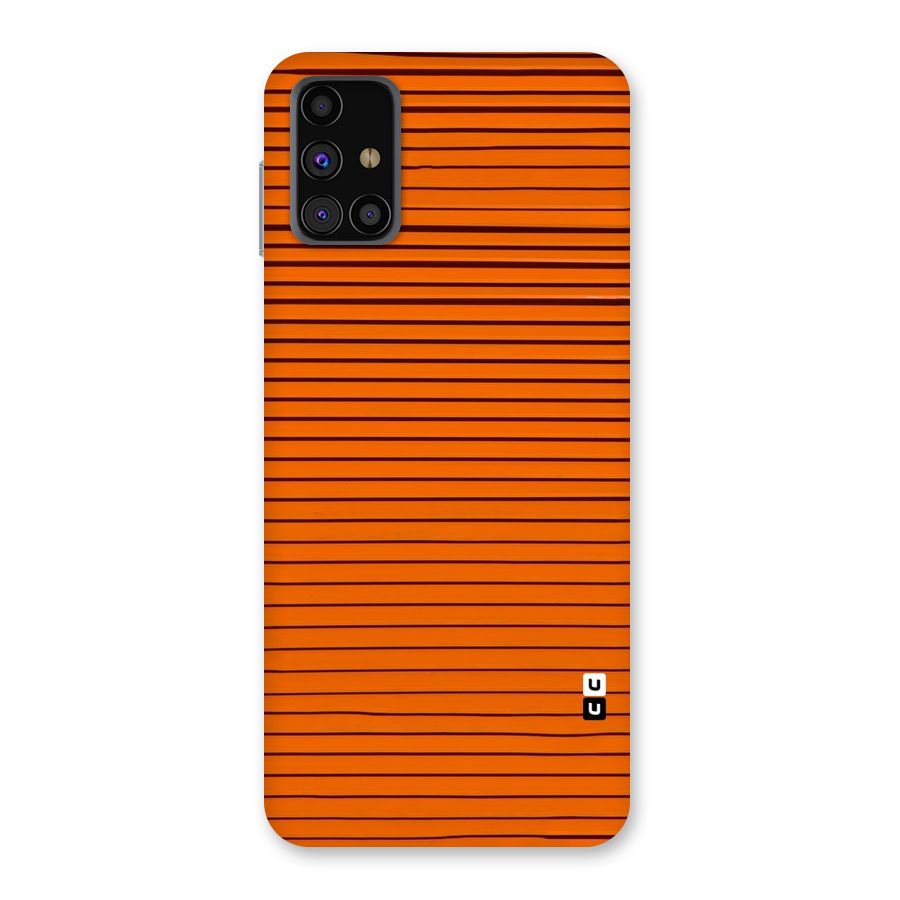 Trippy Stripes Back Case for Galaxy M31s