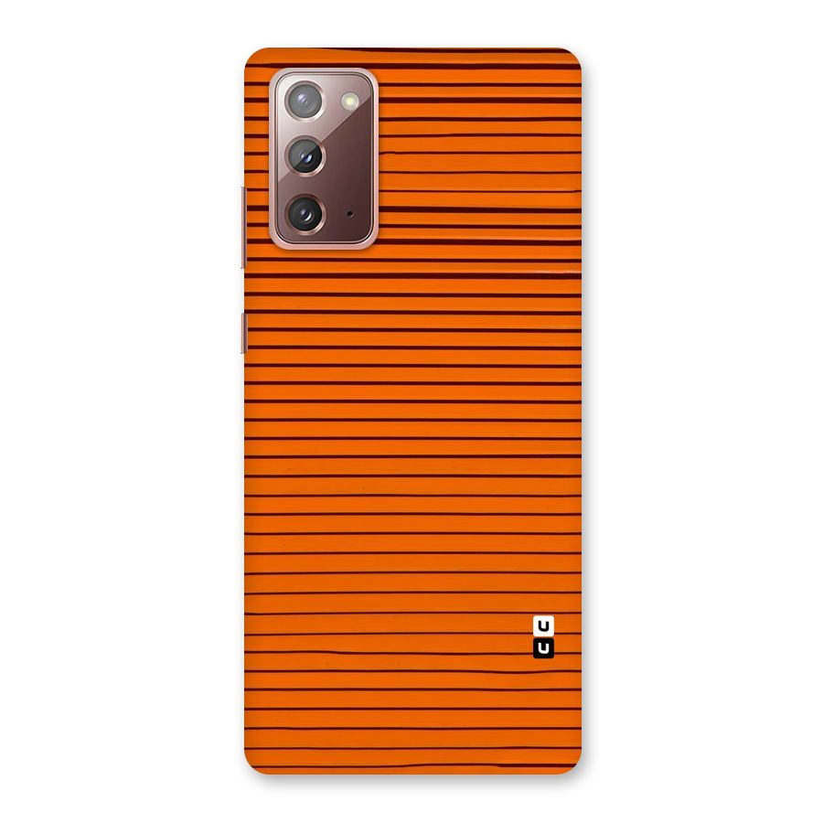 Trippy Stripes Back Case for Galaxy Note 20
