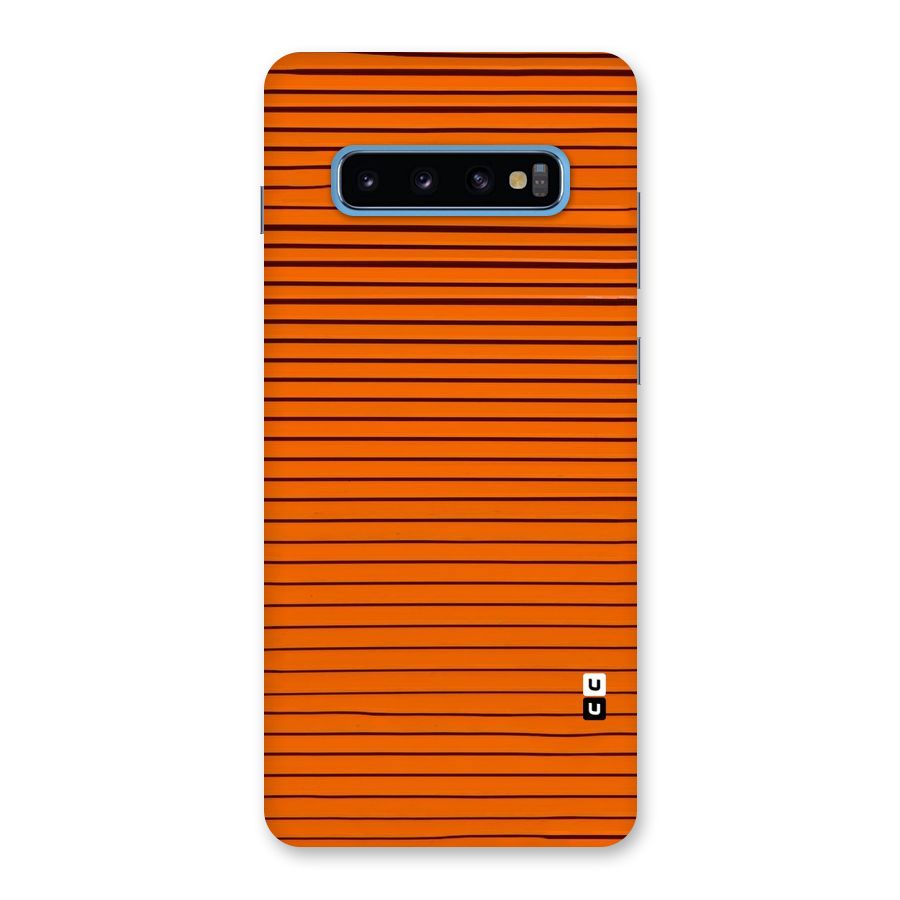Trippy Stripes Back Case for Galaxy S10 Plus