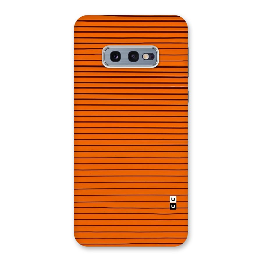 Trippy Stripes Back Case for Galaxy S10e