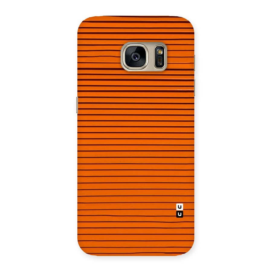 Trippy Stripes Back Case for Galaxy S7